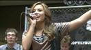 Demi Lovato  Live at Glendale Galleria  in LA for Cambio in HD 05976