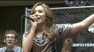 Demi Lovato  Live at Glendale Galleria  in LA for Cambio in HD 05979