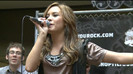 Demi Lovato  Live at Glendale Galleria  in LA for Cambio in HD 05999