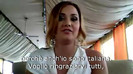 Demi Lovato - Message for her Italian Fans 326