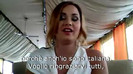 Demi Lovato - Message for her Italian Fans 330