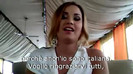 Demi Lovato - Message for her Italian Fans 335