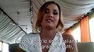 Demi Lovato - Message for her Italian Fans 340
