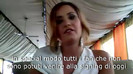 Demi Lovato - Message for her Italian Fans 444
