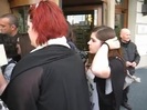 Demi Lovato In Milan - Outside Her Hotel 1297