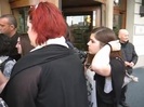 Demi Lovato In Milan - Outside Her Hotel 1299