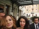Demi Lovato In Milan - Outside Her Hotel 1693