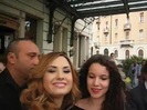 Demi Lovato In Milan - Outside Her Hotel 1697