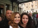 Demi Lovato In Milan - Outside Her Hotel 1704