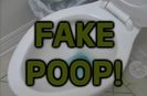 fake poop