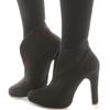 botine negre. masura 38,5 si 40. pret 180 ron