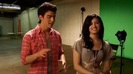 Oceans Bloopers - Joe Jonas and Demi Lovato 0736