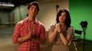Oceans Bloopers - Joe Jonas and Demi Lovato 0822