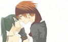 Lavi and Lenalee