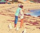 Selly & Justin la plaja