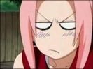 Sakura iritata de intrebarea lui Sasuke