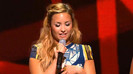 Demi Lovato joins X Factor USA judges on stage 21008