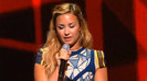 Demi Lovato joins X Factor USA judges on stage 21518