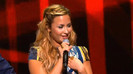 Demi Lovato joins X Factor USA judges on stage 23503