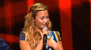Demi Lovato joins X Factor USA judges on stage 23519
