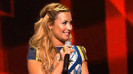 Demi Lovato joins X Factor USA judges on stage 22081