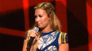 Demi Lovato joins X Factor USA judges on stage 21580