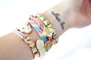 glitter endless love bracelets-f57954