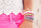 sweet colorful bracelets-f59717