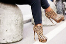 studded leopard print boots-f32184
