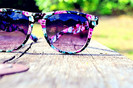 classy flower sunglasses-f55851