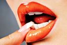 chic orange lips-f72784