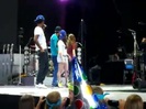 Demi Lovato\'s Entrance at Souncheck 0712