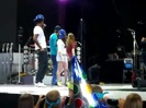 Demi Lovato\'s Entrance at Souncheck 0714