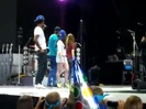 Demi Lovato\'s Entrance at Souncheck 0731