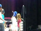 Demi Lovato\'s Entrance at Souncheck 0808