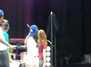 Demi Lovato\'s Entrance at Souncheck 0813