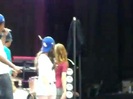 Demi Lovato\'s Entrance at Souncheck 0817