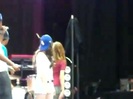 Demi Lovato\'s Entrance at Souncheck 0822