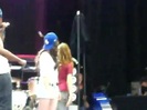 Demi Lovato\'s Entrance at Souncheck 0847