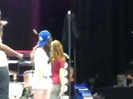 Demi Lovato\'s Entrance at Souncheck 0850