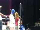 Demi Lovato\'s Entrance at Souncheck 0852