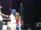 Demi Lovato\'s Entrance at Souncheck 0857