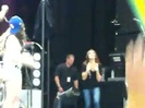 Demi Lovato\'s Entrance at Souncheck 1045