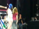 Demi Lovato\'s Entrance at Souncheck 0879