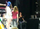 Demi Lovato\'s Entrance at Souncheck 0893
