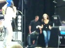 Demi Lovato\'s Entrance at Souncheck 1066