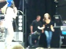 Demi Lovato\'s Entrance at Souncheck 1072