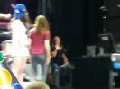 Demi Lovato\'s Entrance at Souncheck 0903