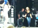 Demi Lovato\'s Entrance at Souncheck 1077