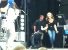 Demi Lovato\'s Entrance at Souncheck 1078